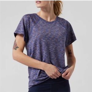 Athleta Women’s Ultimate Train Mesh Tee Shirt
